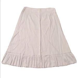 NWOT J. Crew Gray Maxi Skirt Size 14